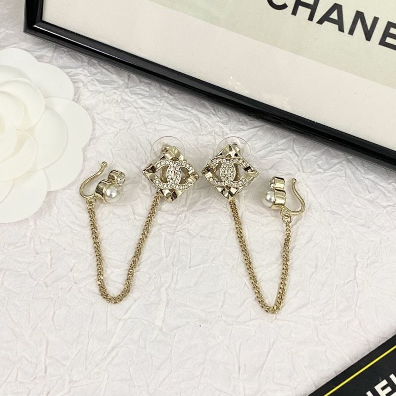 Ch*el earrings